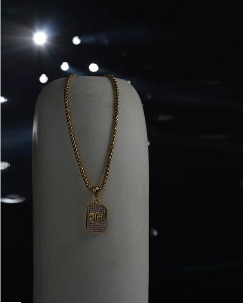 Shree Ram Pendant with Chain – Divine Strength & Protection