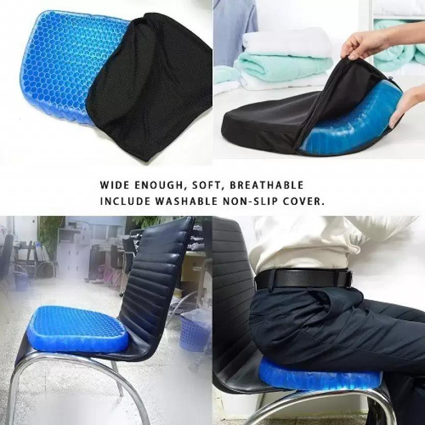 Gel Orthopedic Seat Cushion – Non-Slip, Breathable & Pain Relief Support