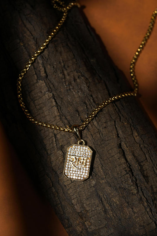 Shree Ram Pendant with Chain – Divine Strength & Protection