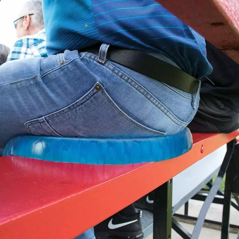 Gel Orthopedic Seat Cushion – Non-Slip, Breathable & Pain Relief Support