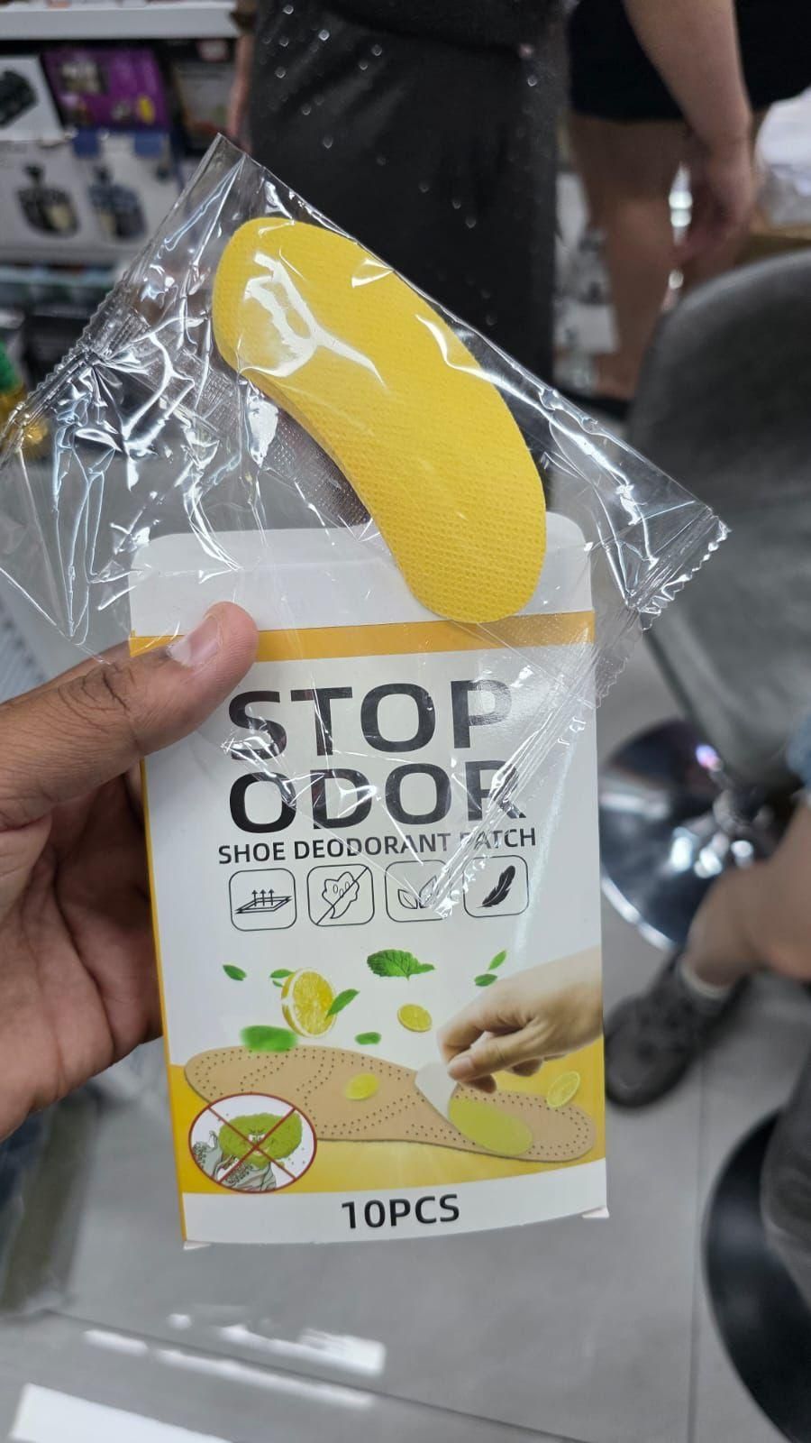 Shoe Deodorant Patches – Instant Odor Control (Pack of 10)