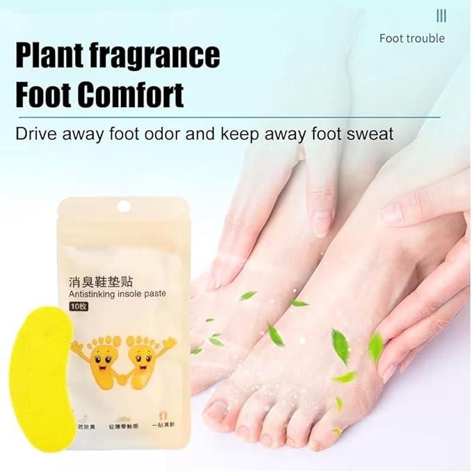 Shoe Deodorant Patches – Instant Odor Control (Pack of 10)