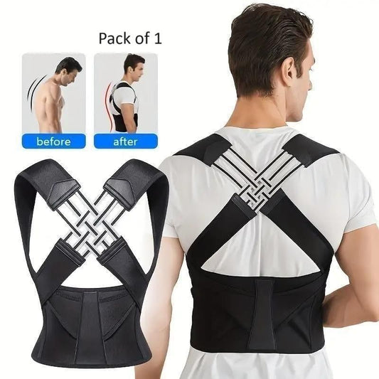 Adjustable Back Posture Corrector – Relieve Slouching & Back Pain
